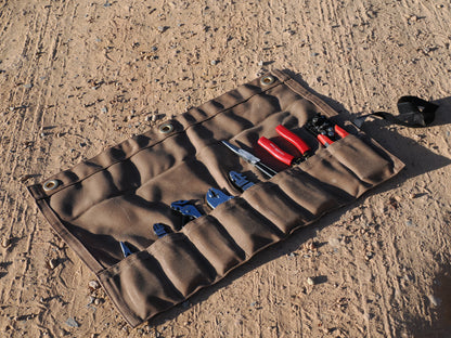 Tool Roll - Waxed Canvas